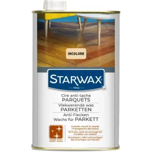 Starwax Boenwas antiquaire geboend hout (jonge eik) - Cire antiquaire bois ciré (chêne clair)