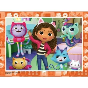 Puzzel - Gabby's dollhouse - 12, 16, 20 & 24st.