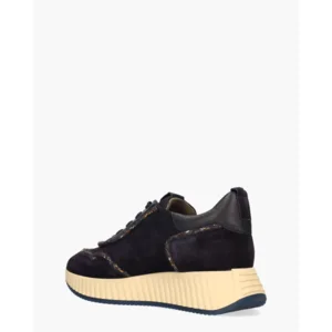 Softwaves Alexa Blauw/Multi Damessneakers