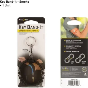 Nite Ize Key Band-It Stretch Polsband Smoke KWB-06-R6