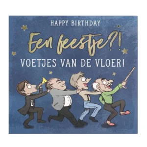Kaart - Pop-up, licht & muziek - Een feestje, voetjes van de vloer - 024A