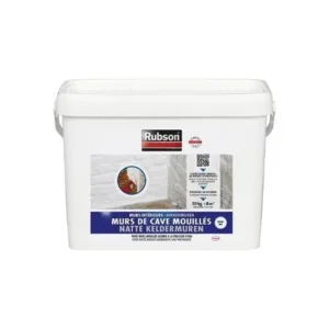 Rubson Natte Keldermuren Keldercoating en Garagecoating - 20 Kg - wit