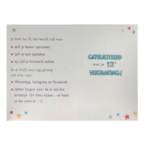 Kaart - That funny age - 12 Jaar - AT1013