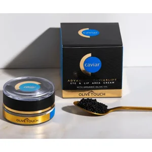 Olive Touch Advanced Caviarlift Eye and Lip Area Cream - oog & lip crème met steurkaviaar, granaatappel, hyaluronzuur