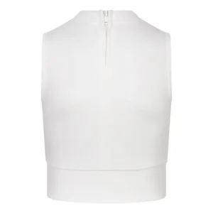 Indian Bluejeans Meisjes Cropped Singlet Rib Off White