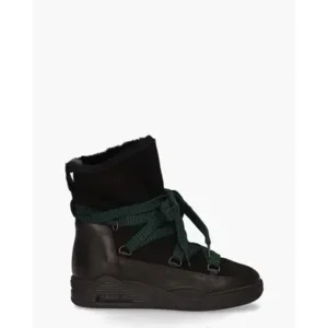 Serafini Moon ZV Zwart Dames Veterboots