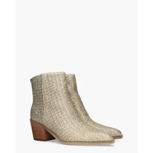 Di Lauro Damita Goud Dames Enkelboots