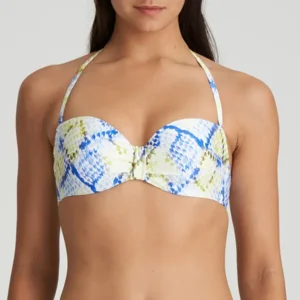 Marie Jo Swim Lundey strapless bikini in multicolor