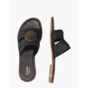 Cypres Tula Zwart Damesslippers