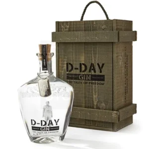 D-day gin 70CL/40.44% in kist