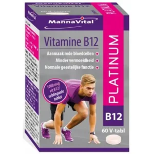 Mannavital Vitamine B12 Platinum 60 V-tabl