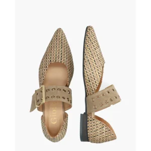 Gioia Waiel Beige/Multi Damesballerina's