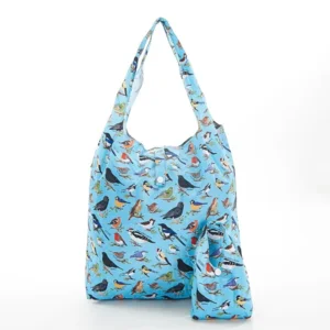 Shopper Tas Vogels Blauw