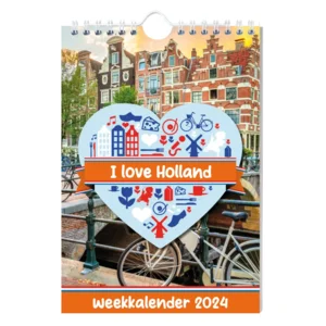 Week kalender - 2024 - Holland