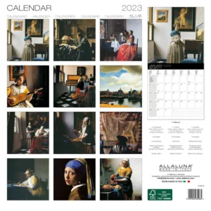 Kalender - 2023 - Vermeer - 30x30cm