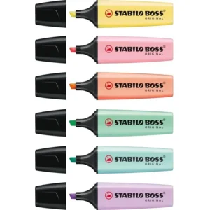 Stabilo Boss Markeerstiften Original Pastel 6st