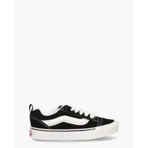 Vans Knu Skool Zwart/Wit Damessneakers