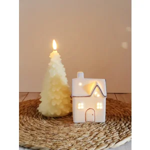 Porseleinen Huis met LED