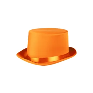Hoed - Hoge hoed - Oranje