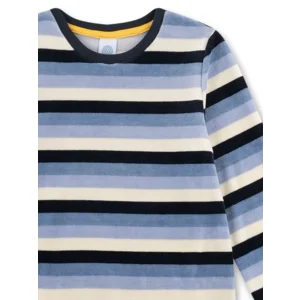 Sanetta Pyjama Jongens: Blauw gestreept ( SAN.160 )