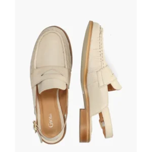 Mjus Zuleya Roomwit Dames Slingbackloafers
