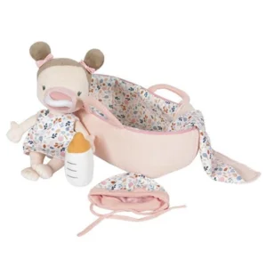 Pop - Babypop - Rosa - Complete set - Met draagwiegje - Little Dutch