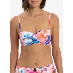 Cyell Femme Floral strapless bikini in bloemenprint