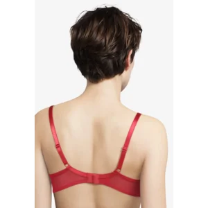 Passionata P57010 Brooklyn voorgrvormde plunge bh in rood
