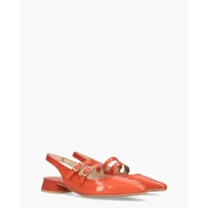 Hispanitas Rio-V24 Scarlett Rood Dames Slingbackpumps