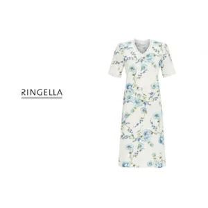 Ringella – Blue Flower – Nachtkleed – 3261054 - Champagne