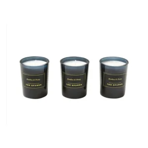 Ted Sparks Bamboo & Peony Mini Candle Gift Set