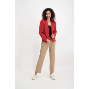 Signe Nature cardigan: Rouie kleur ( donker oranje ) ( Signe.1174 )