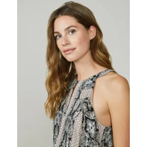 Summum Woman: Lang jurk met paisley print ( SUM.12 )