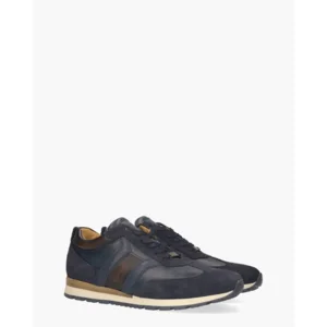 Rapid Soul Sweder Donkerblauw/Bruin Herensneakers