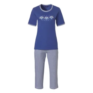 Pastunette – Fan of Flowers – Pyjama – 20231-138-2 –  Denim Blue