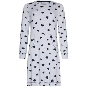Pastunette – Silver Frost - Nachtkleed – 111252-652-1 – Light Grey