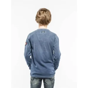 fine knit sweater denim blue