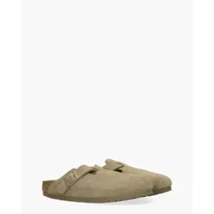 Birkenstock Boston Khaki Damesslippers