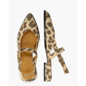 Via Vai Jazz Valerie Beige Dames Slingbackloafers