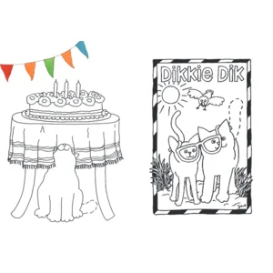 Boek - Kleurboek - Dikkie Dik