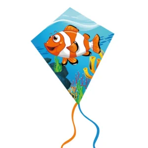 Vlieger - Diamant - Clownvis - Nemo - 60x70cm