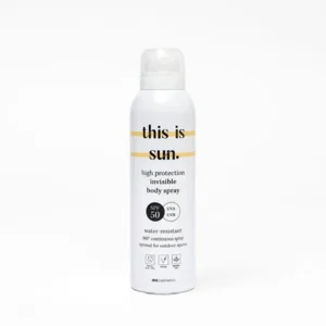 INVISIBLE Body Spray SPF50 ‘this is sun.’