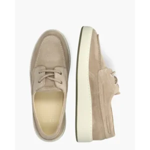 Nubikk Jiro Yacht Beige Heren Veterschoenen