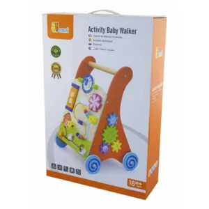 Activity Baby Walker - Loopkar met activiteiten - Rood