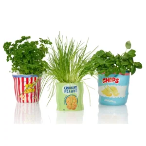 Bitten Bloempot Popcorn