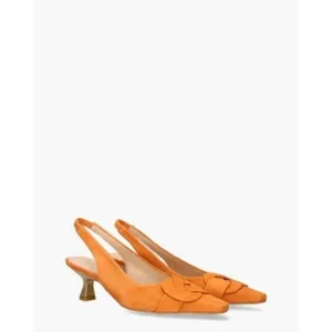 Zinda 1835 Oranje Dames Slingbackpumps