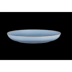 Lubiana porselein Rondo blauw  plat bord 22 cm (dessertbord) K9