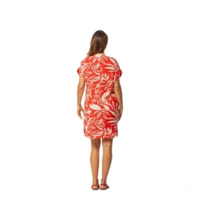 Egatex dames Zomerkleed: doorknoop model, losvallend ( EGA.460 )