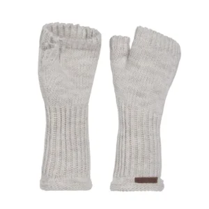 Knit Factory Handschoenen: Cleo, verschillende kleuren: Stone Red, Camel, Beige, Zwart ( Knit.15 / Knit.16 / Knit.17 / Knit.18 )