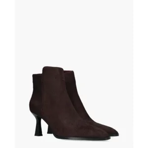 Lola Cruz 023T90BK Bordeaux Dames Enkellaarsjes